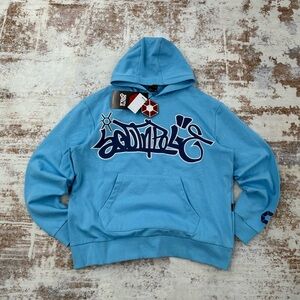 NEW) Southpole Tag Light Blue Hoodie Men size M